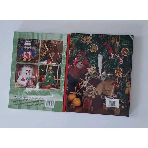 Leisure Arts "The Spirit of Christmas" Holiday Ideas Craft Books 1994 & 2004 - Picture 2 of 2